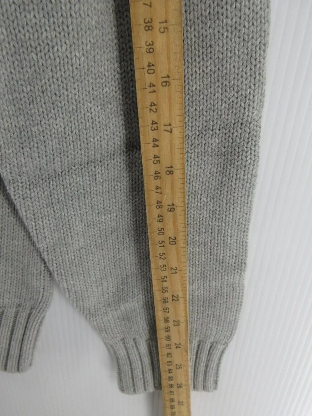 Polo Ralph Lauren Sweater 2XB Spell Out Pullover Ribbed Chunky Knit